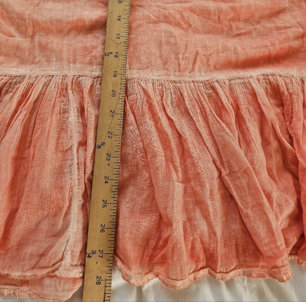 Free People Coral Sleeveless Top